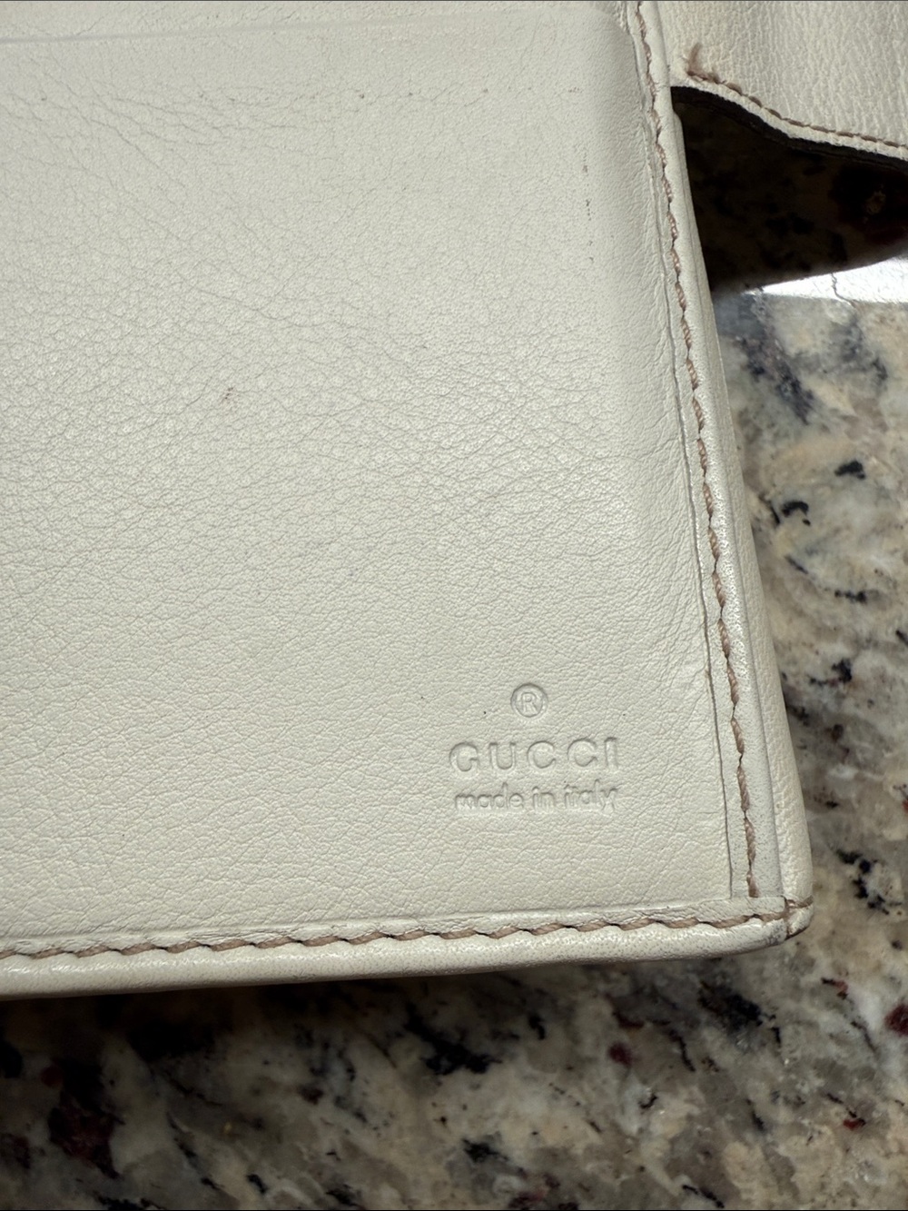 Gucci Brown GG Monogram Heart Snap Continental Wallet - Picture 5 of 5